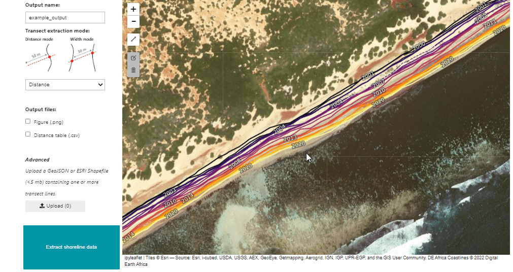 Transect example