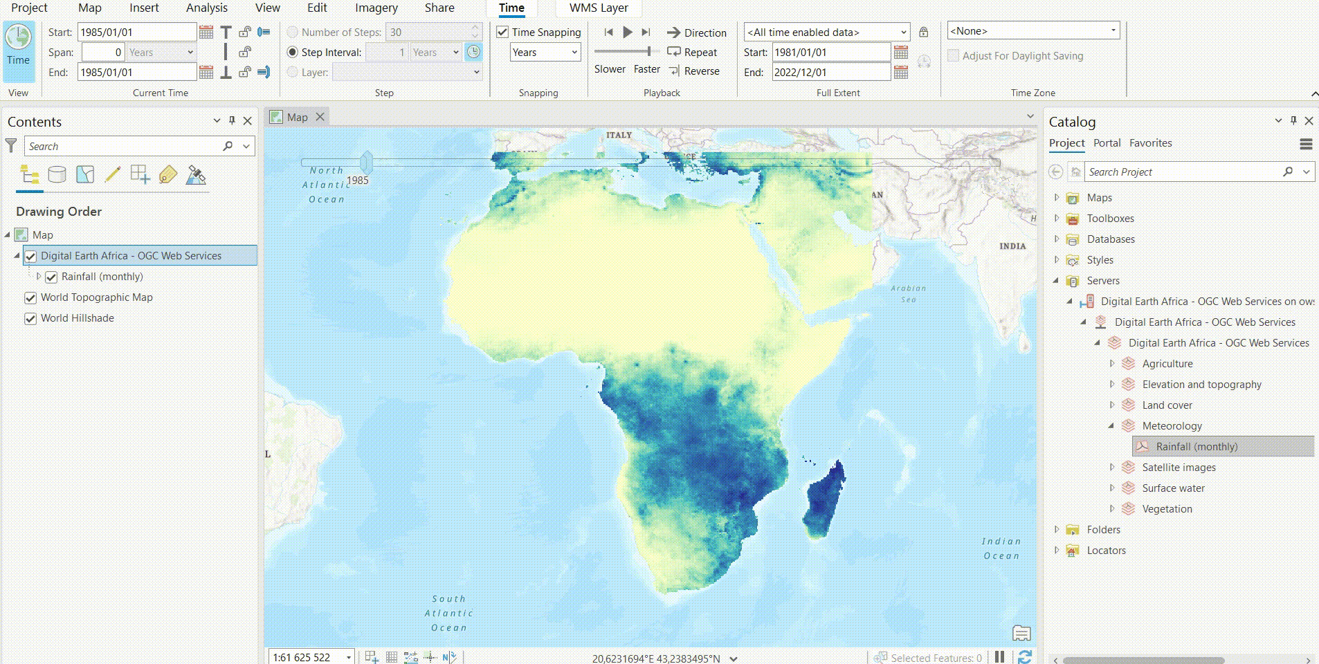ArcGIS - step back