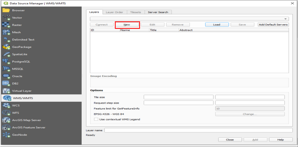 QGIS - New Layer