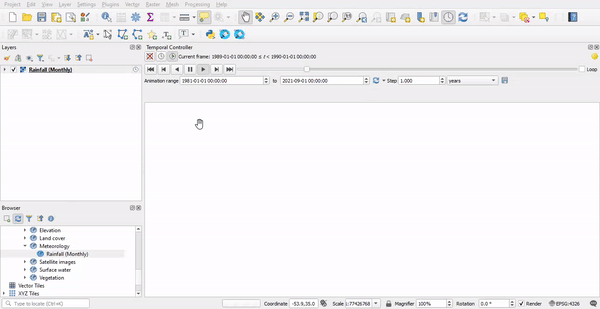 QGIS - Rewind Animation to Start