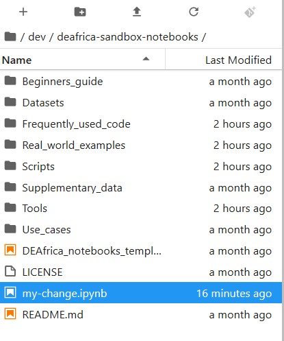 File is renamed.